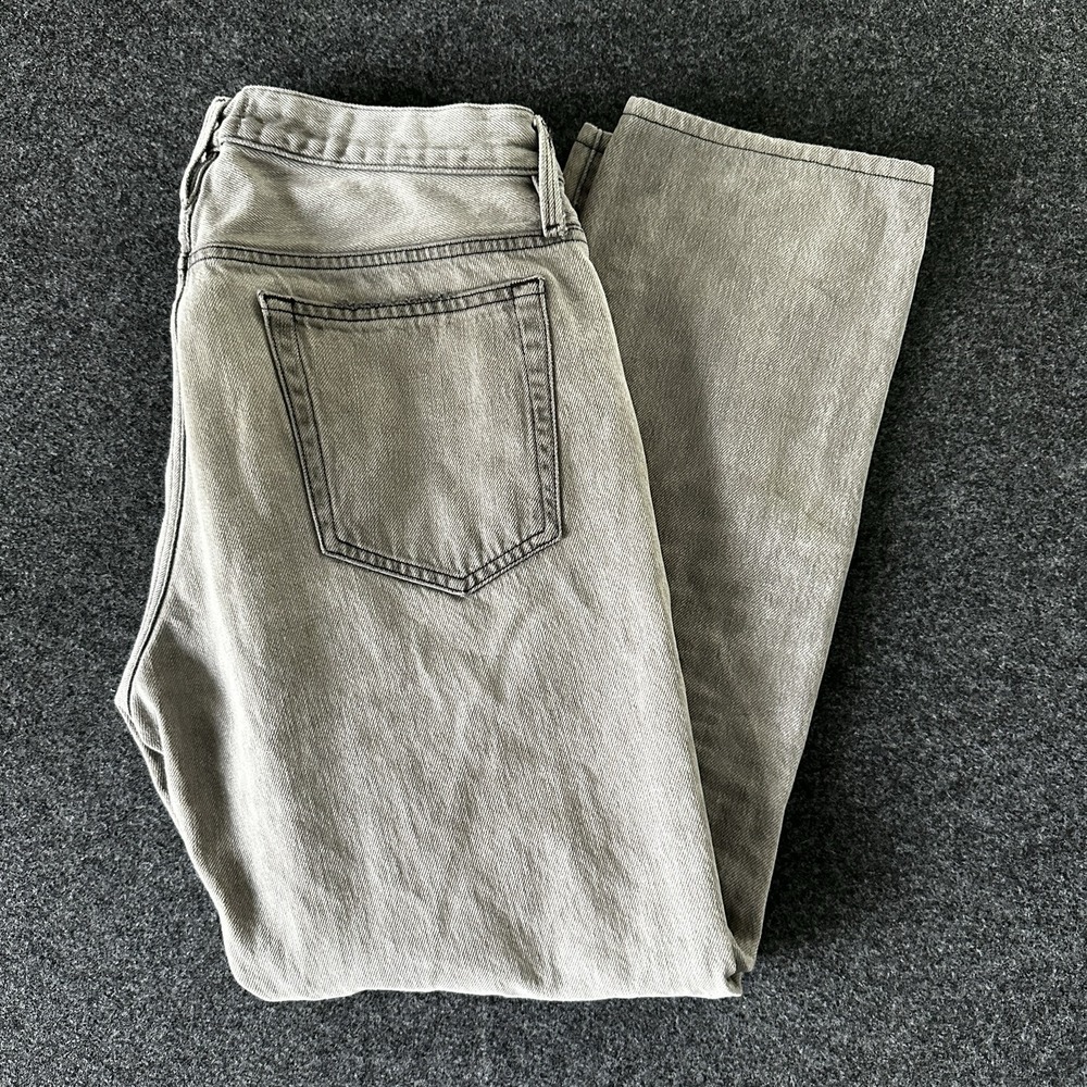 Frame Five Pocket Denim Jeans Size‎ 34 US L'Homme Slim Mid Rise in Gray